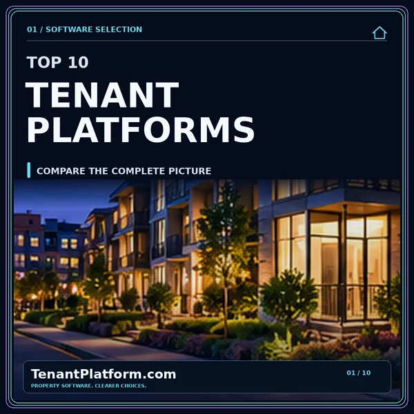 How to choose a tenant management platform — apartment typography card